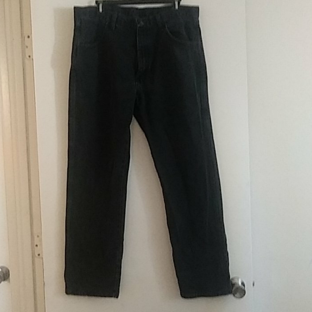 Black Rustler men's jeans